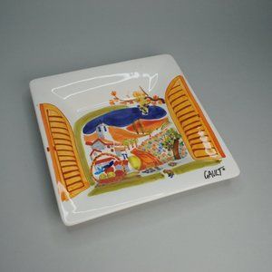 French Dominique Gault Ceramique Plate